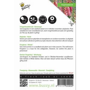 Buzzy® Digitalis, Vingerhoedskruid Gemengd - afbeelding 2
