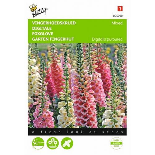 Buzzy® Digitalis, Vingerhoedskruid Gemengd - afbeelding 1