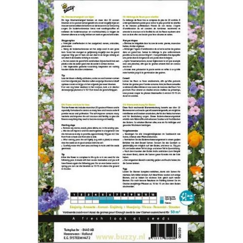 Buzzy® Friendly Flowers XL Bijen laag 50m² - afbeelding 2