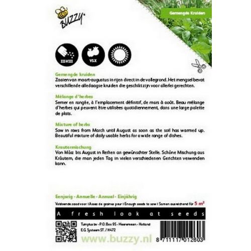 Buzzy® Gemengde Kruiden - afbeelding 2
