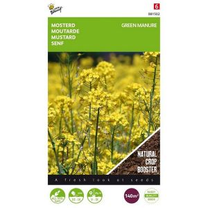 Buzzy® Groenbemester Gele Mosterd 140 Gram (8) - afbeelding 1