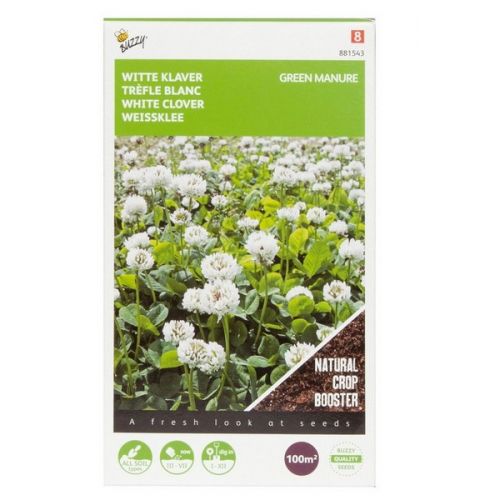Buzzy® Groenbemester Witte Klaver 100 gram(8) - afbeelding 2