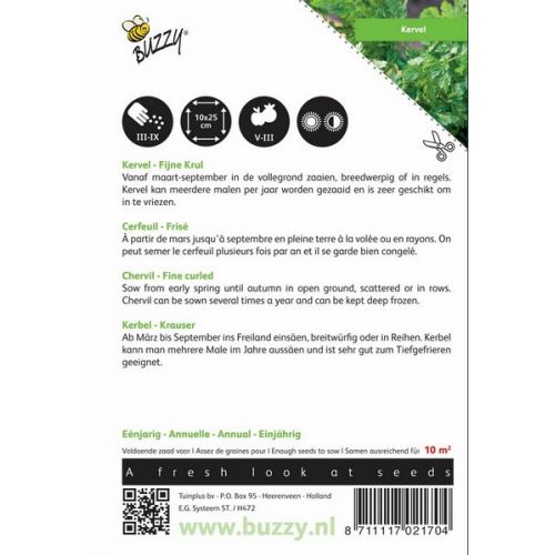 Buzzy® Kervel Fijne Krul - afbeelding 2