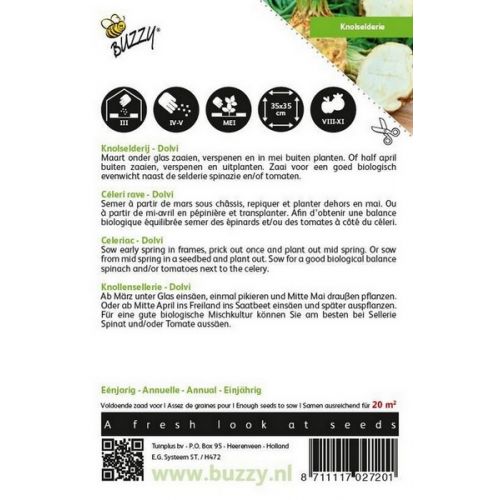 Buzzy® Knolselderij Dolvi - afbeelding 2