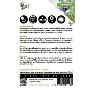 Buzzy® Komkommerkruid (Borage) - afbeelding 2