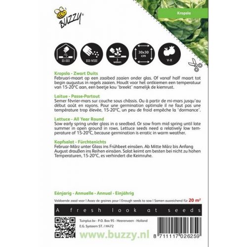 Buzzy® Kropsla Zwart Duits - afbeelding 2