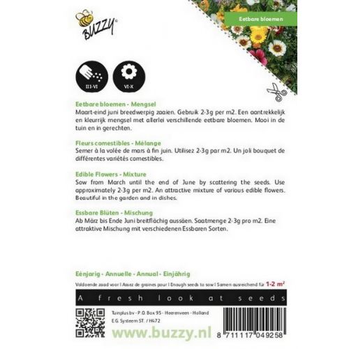 Buzzy® Mengsel Eetbare bloemen - afbeelding 2