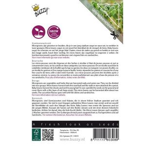 Buzzy® Microgreens Borage - afbeelding 3