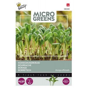Buzzy® Microgreens Borage - afbeelding 1