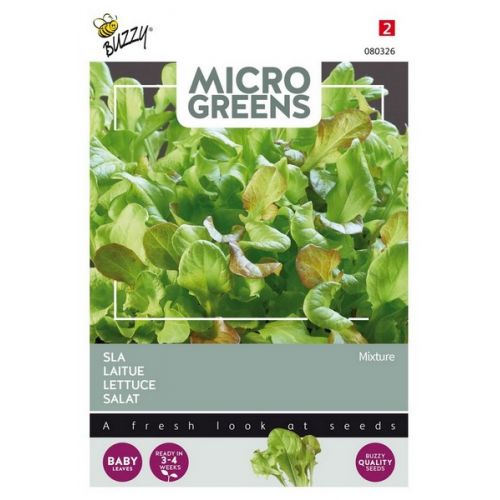 Buzzy® Microgreens Sla gemengd - afbeelding 1