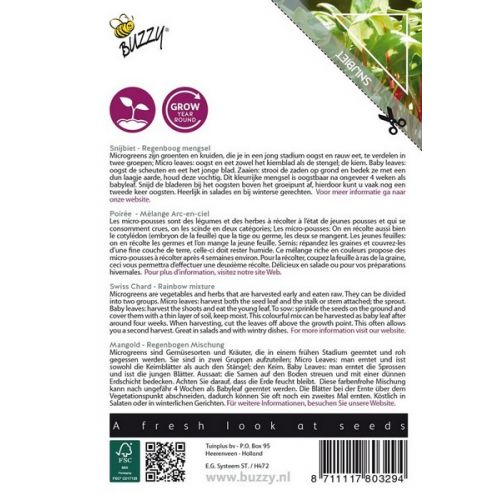 Buzzy® Microgreens Snijbiet gemengd - afbeelding 3