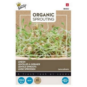 Buzzy® Organic Sprouting Linzen  (BIO) - afbeelding 1