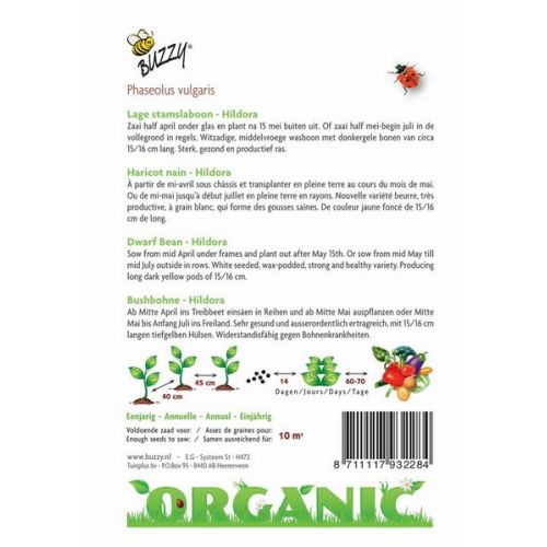 Buzzy® Organic Stamslaboon Hildora (BIO) - afbeelding 2