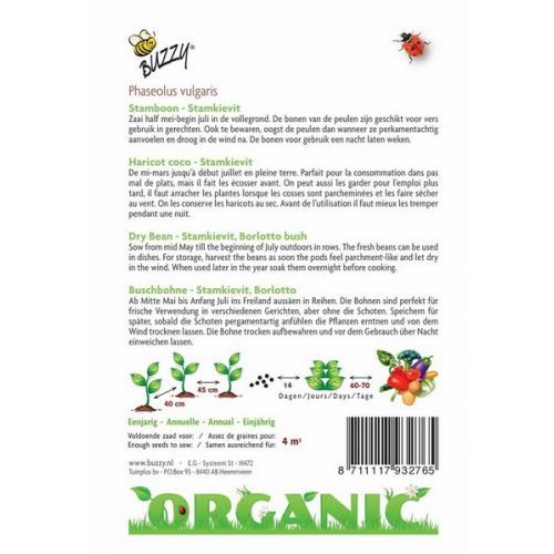 Buzzy® Organic Stamslaboon Kievit laag (BIO) - afbeelding 2