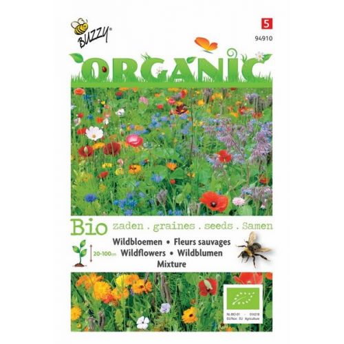 Buzzy® Organic Wildbloemen mengsel  (BIO) - afbeelding 1