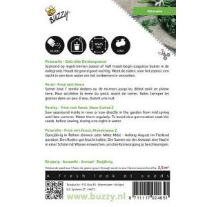 Buzzy® Peterselie Gekrulde Donkergroene - afbeelding 2