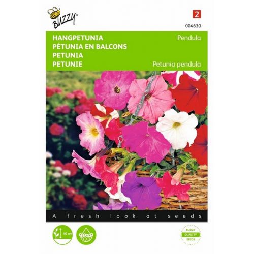 Buzzy® Petunia, hangend gemengd - afbeelding 1