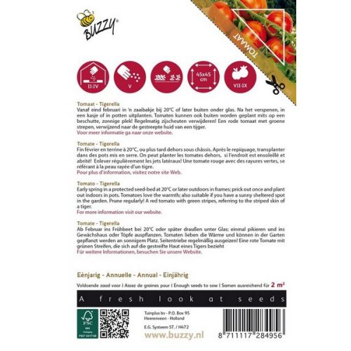 Buzzy® Pomodori Tigerella - afbeelding 2