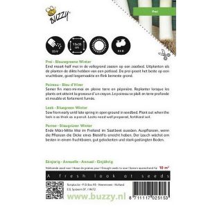 Buzzy® Prei Blauwgroene Winter - afbeelding 2