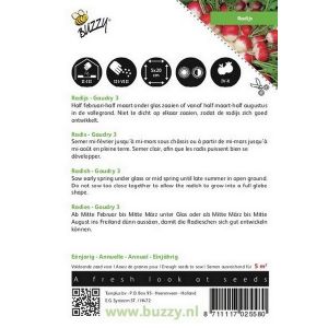 Buzzy® Radijs Gaudry 3 - afbeelding 2