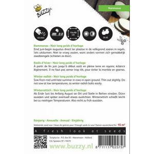 Buzzy® Rammenas Noir long poids d’horloge - afbeelding 2