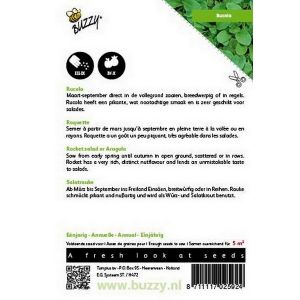 Buzzy® Rucola, Italiaanse snijgroente - afbeelding 2