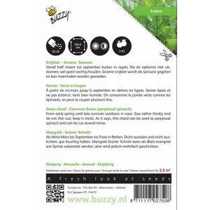 Buzzy® Snijbiet Groene Gewone - afbeelding 2