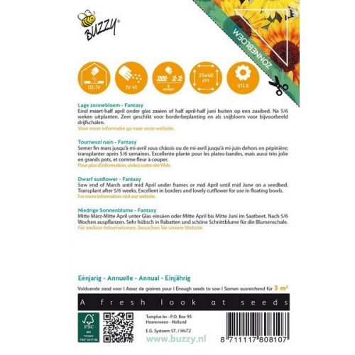 Buzzy® Sunny Flowers, Zonnebloem Music Box - afbeelding 2
