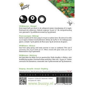 Buzzy® Wildbloemen Mengsel - afbeelding 2