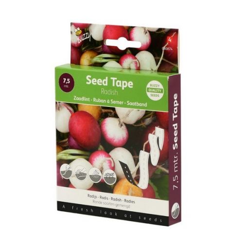 Buzzy® Zaadband Radijs ronde soorten gemengd - afbeelding 2