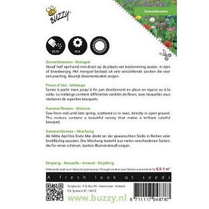 Buzzy® Zomerbloemen gemengd - afbeelding 2