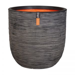 Capi pot bol rib nl 54x52 antraciet