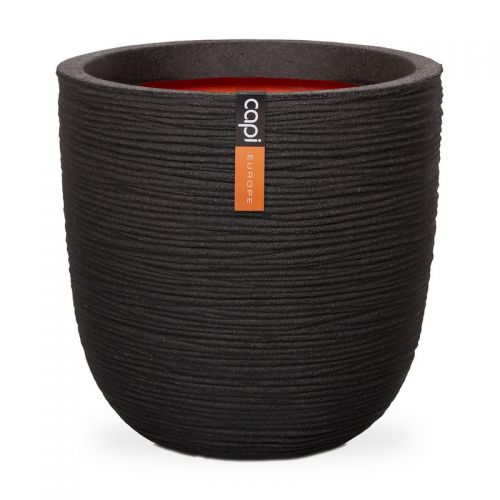 Capi pot bol rib nl 54x52 zwart