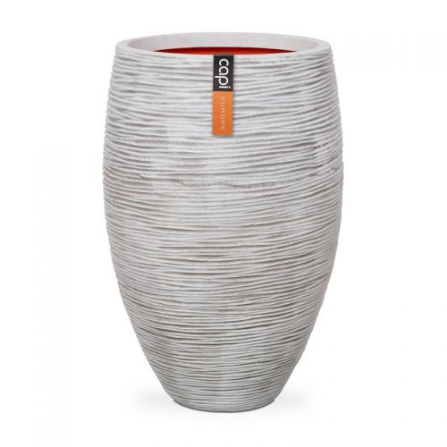 Capi vaas elegant deluxe rib nl 40x30 ivoor