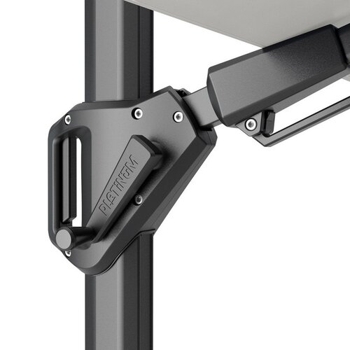 Platinum zweefparasol Challenger T² 300x300 olijf - afbeelding 5