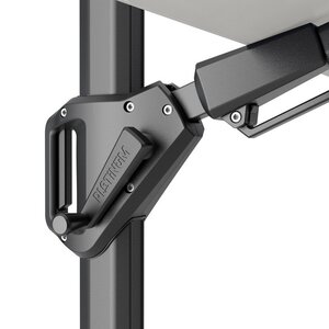 Platinum zweefparasol Challenger T² 300x300 olijf - afbeelding 5