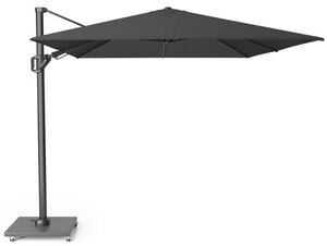 Platinum zweefparasol Challenger T² premium 350x260 Faded black - afbeelding 2