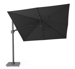 Platinum zweefparasol Challenger T² premium 300x300 Faded black - afbeelding 1