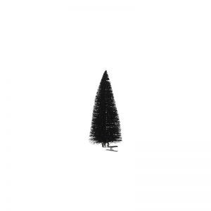 Clip boom zwart 3 stuks - h16xd6,5cm - afbeelding 2