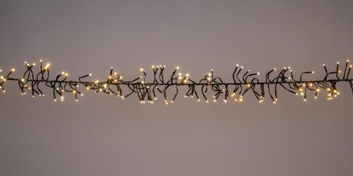 Clusterverlichting – 768 LED – 4,5 m – extra warm wit – binnen en buiten – met timer – dimbaar - afbeelding 3