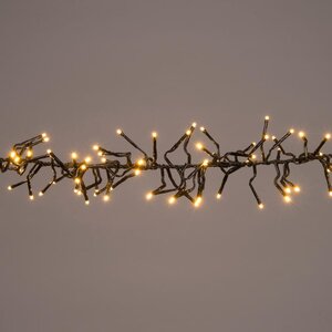 Clusterverlichting – 768 LED – 4,5 m – warm wit – binnen en buiten – met timer – dimbaar - afbeelding 3