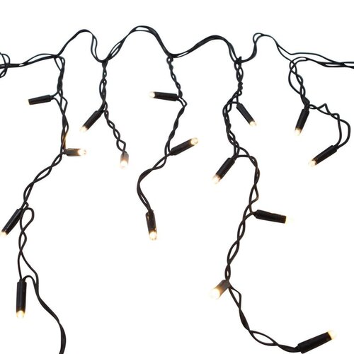 Connect de Luxe ijspegelverlichting – 100 LED – 400 × 35 cm – klassiek warm wit