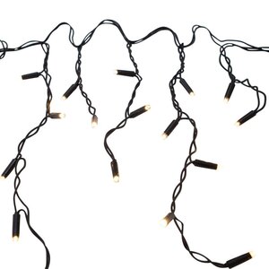 Connect de Luxe ijspegelverlichting – 100 LED – 400 × 35 cm – klassiek warm wit