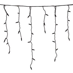 Connect de Luxe ijspegelverlichting – 200 LED – 500 × 70 cm – warm wit