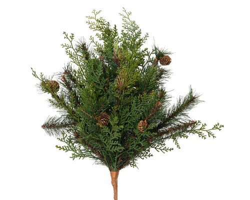 Cypress branch W20-H50cm groen
