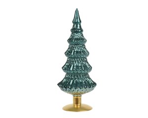Decoris Boom glas - Emerald - Ø 14 cm