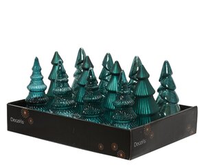 Decoris Boom glas - Emerald - Ø 8,5 cm - afbeelding 2