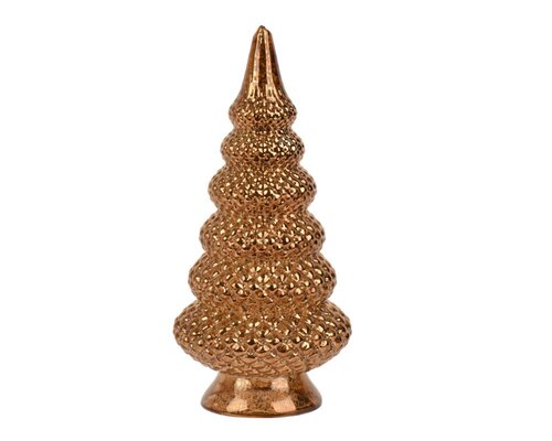 Decoris Boom glas - espresso - Ø 12 cm