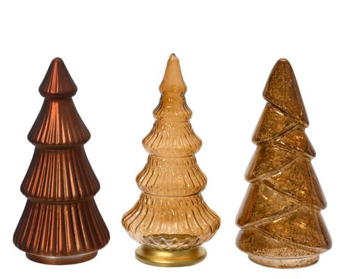 Decoris Boom glas - espresso - Ø 8,5 cm - afbeelding 1