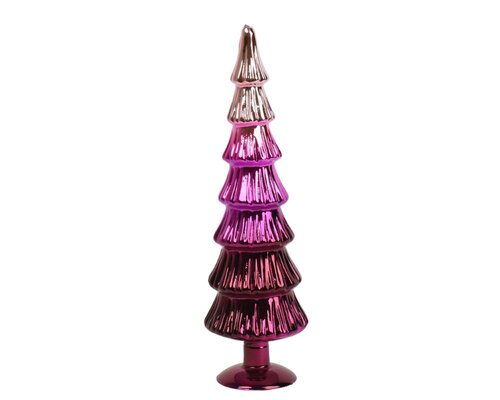 Decoris Boom glas - multi - Ø 10 cm